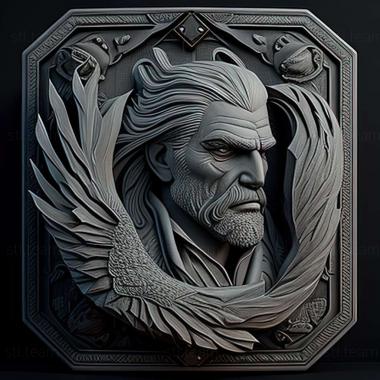 3D model The Witcher game (STL)